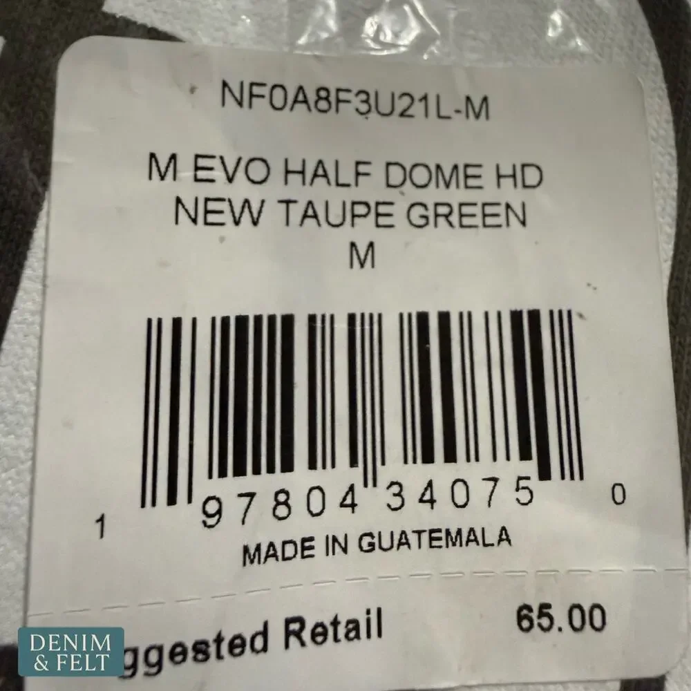 NEW The North Face Evo Half Dome Hoodie New Taupe Green Pullover‎ Streetwear MED